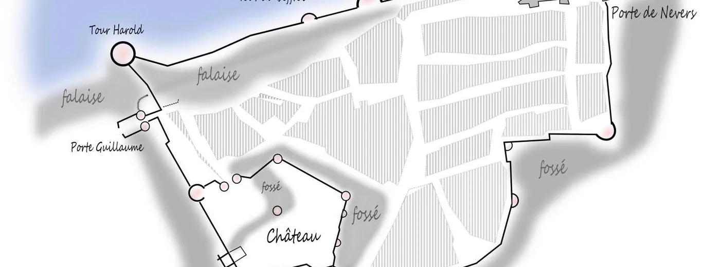 Carte situant Saint-Valery-sur-Somme et les lieux du festival